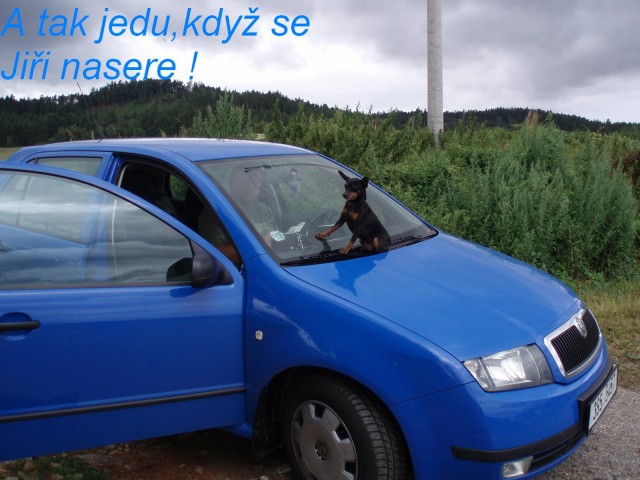 na kapot� nejezd�m