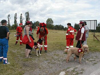 Z�stupci Integrovan�ho z�chrann�ho syst�mu a t�m ELVA-HELP