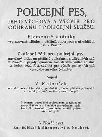 V�clav Matou�ek - Policejn� pes