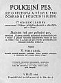 V�clav Matou�ek - Policejn� pes
